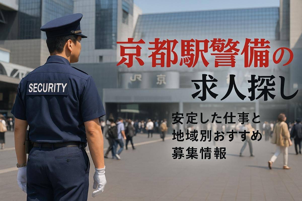 京都駅で警備の求人を探す方法と安定した仕事選び｜地域別おすすめ募集情報